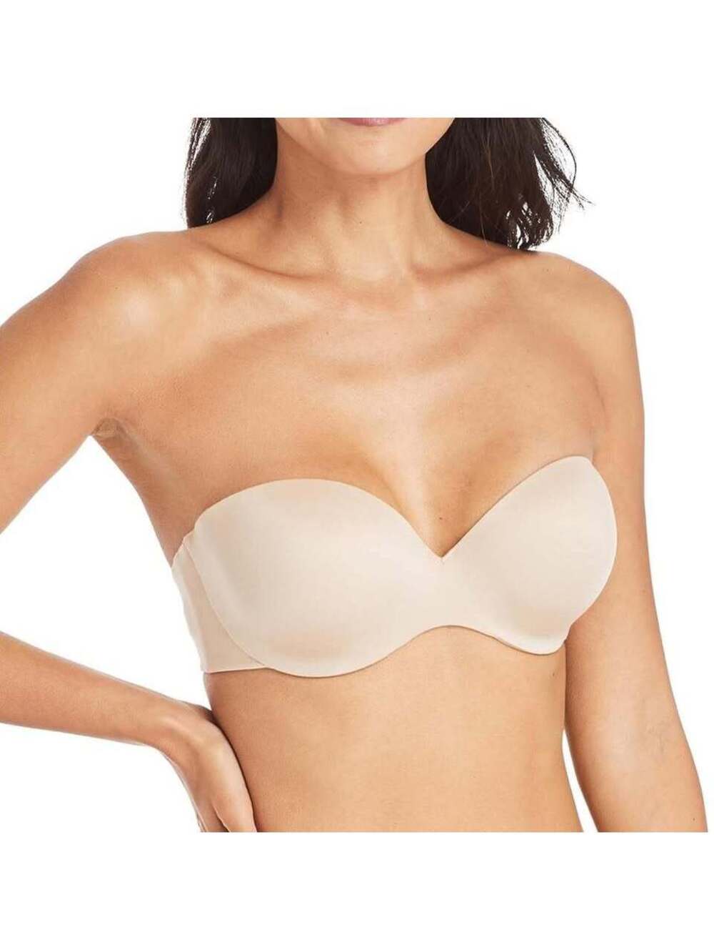 Maidenform Strapless Bra 36D Nude Comfort Devotion No Straps